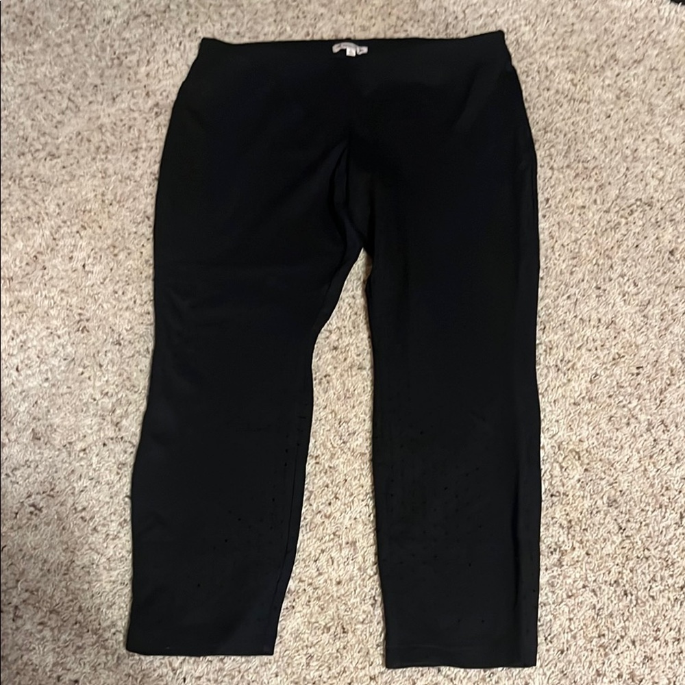 Nanette Lepore Black Leggings Streamlined Design